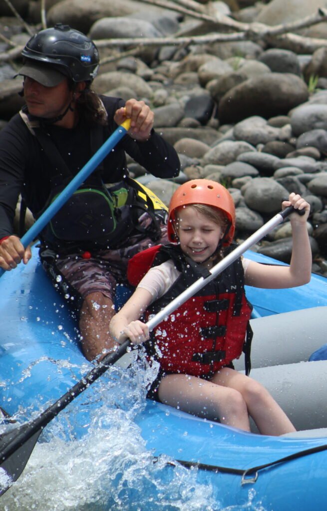 Rafting rivers are categorized by classes